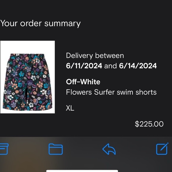 Off-White Multicolor Floral Pattern Shorts XL used great condition - Picture 11 of 11